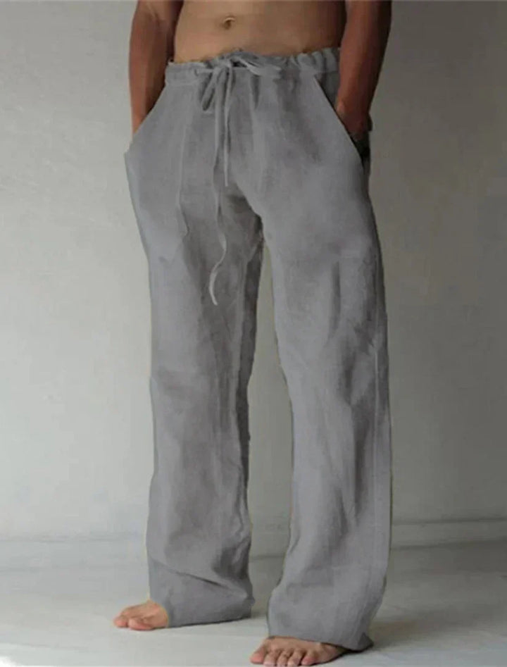 Davide | Pantaloni Premium in Lino Relax