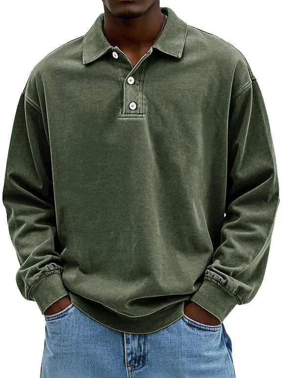 Wilfred - Weicher Polo-Pullover