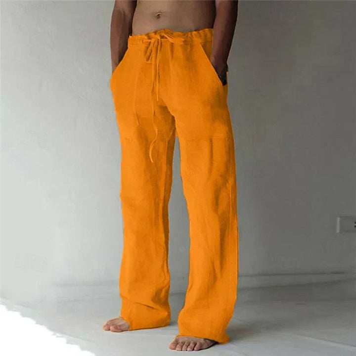 Davide | Pantaloni Premium in Lino Relax