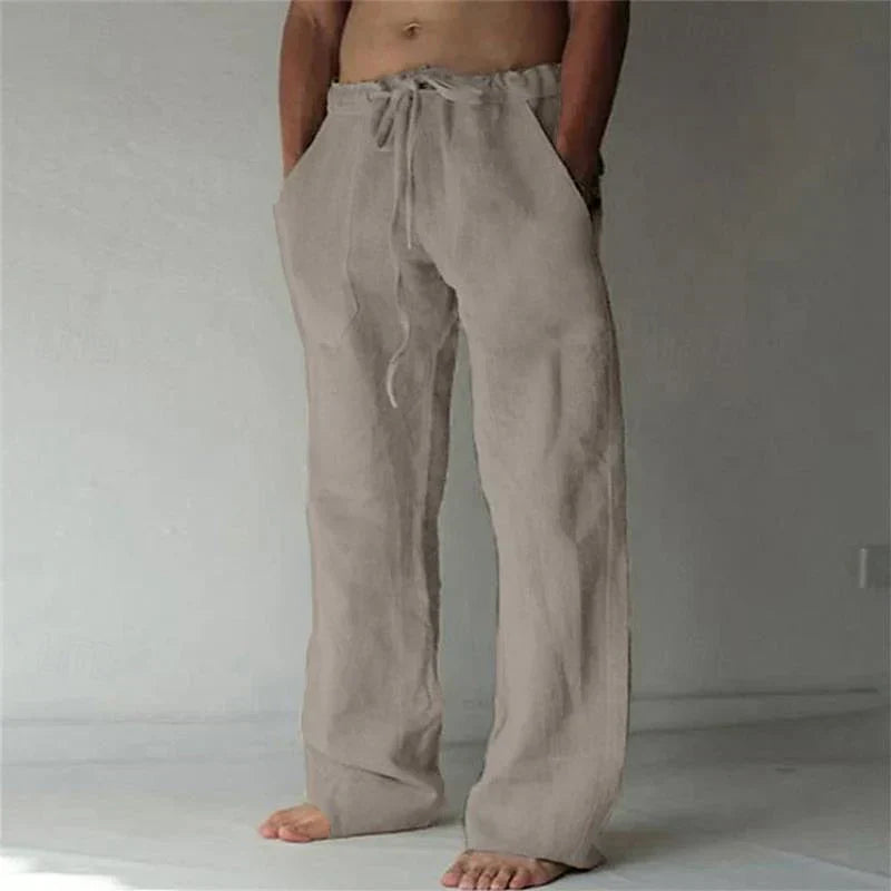 Davide | Pantaloni Premium in Lino Relax