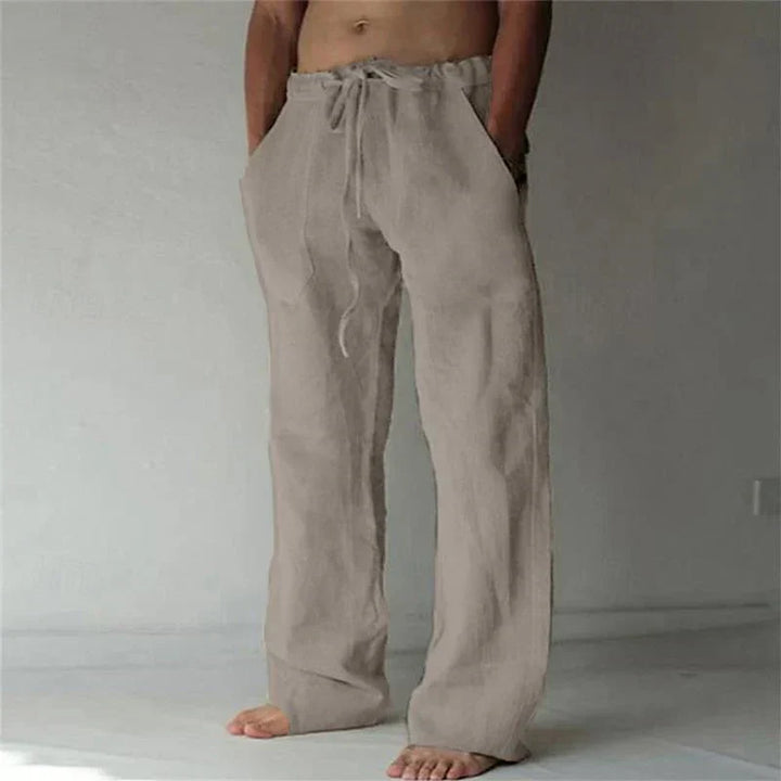 Davide | Pantaloni Premium in Lino Relax