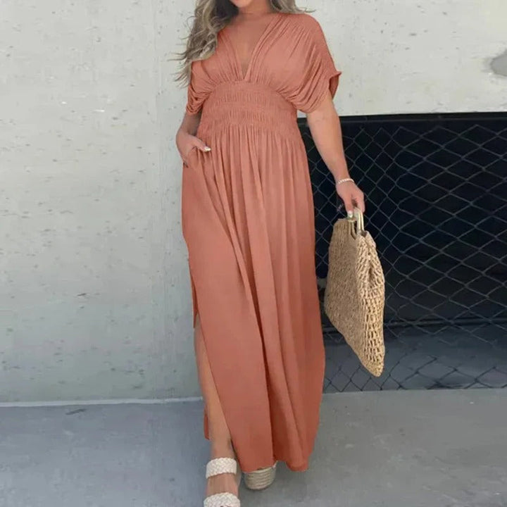 Martina | Abito Elegante Scollo a V da Donna